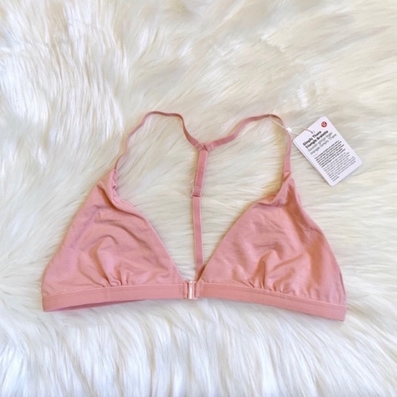 simply there triangle bralette